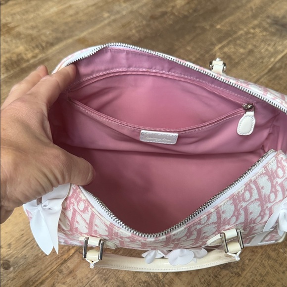 Christian Dior girly pink Boston bag - Picture 8 of 12